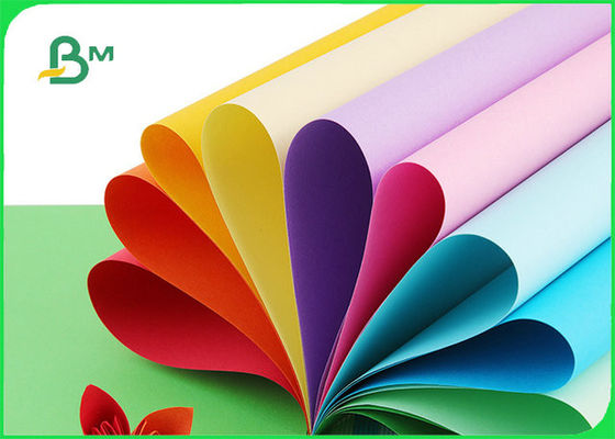 180gsm 220gsm Color Bristol Paper For Stationery Excellent Smoothness 60 × 90cm