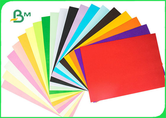 180g 220g Uncoated Colorful Handcraft Paper For Children DIY Good Toughness