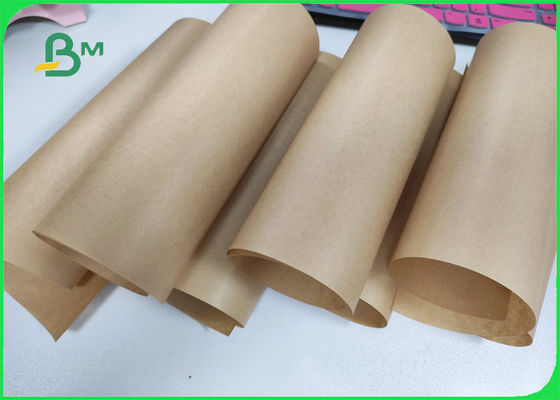 70gsm 75gsm Natural Brown Kraft Paper Grocery Bags Material Jumbo Roll