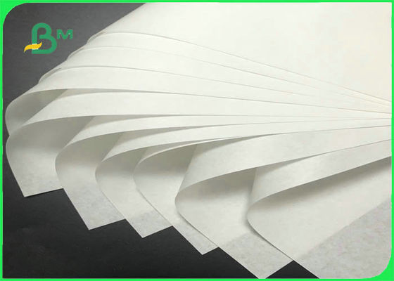 40gsm 50gsm 60gsm + 10g Nontoxic PE Film White Craft Paper For Cookie Packaging