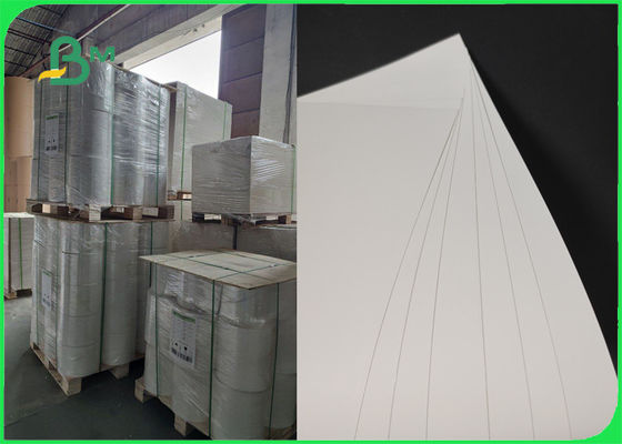 Smooth 889mm 350um Synthetic Paper Sheet For Notebook Folding Resistance