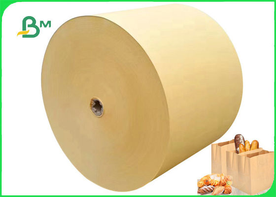 Good toughness Food Wrapping Brown Kraft Paper For Bread Packaging 70g 80g