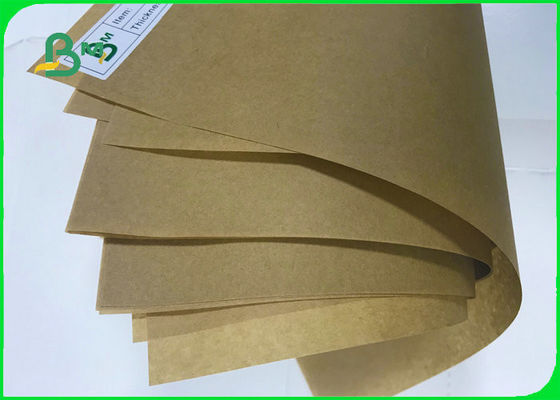 Environmental 40gsm 60gsm Brown Kraft Paper For Food Packing Bags