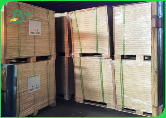 270GSM PE Coated Container Board Natural Fibres Brown Strong And Durable