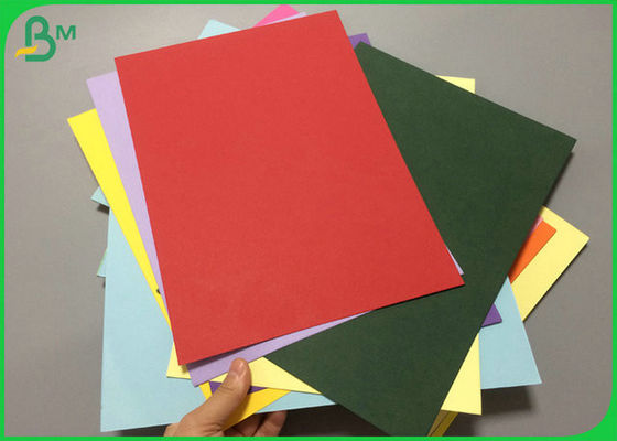 Eco- friendly 200g 220g Colored Uncoated Paper Sheet For Making Books