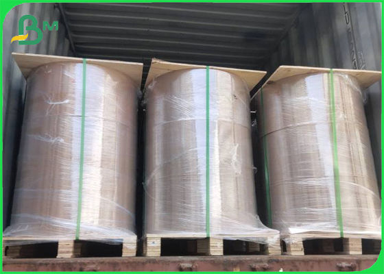 High Tough Brown Straw Drinking Paper In Roll
