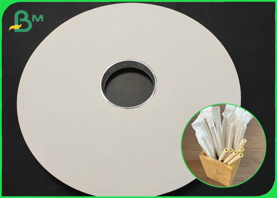 EU Approved Food Grade 28g Wrapping Kraft Paper Biodegradable Straw Package