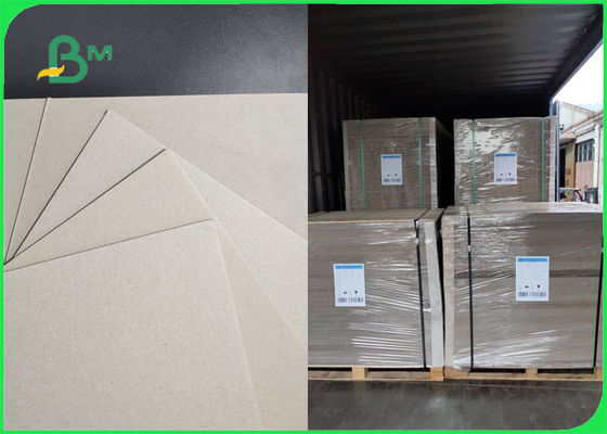 1.2mm 1.8mm Grey Chipboard For Garment Label Good Lamination