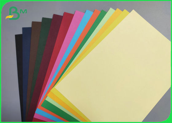 180gsm 230gsm Good Stiffness Red Yellow Colored Cardboard For Diy Origami Paper