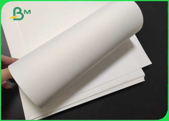 Tear proof Polyester Matte White Material Paper 100 - 500um Thickness