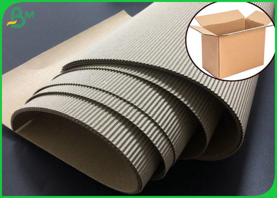 Moisture Resistant 2 layers Corrugated Fiberboard Of 48inch Width
