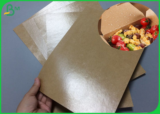 320gsm 350gsm Foodgrade Kraft Paper PE Laminated Of Degradable Material