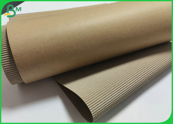 Nature Brown 2 Layer E Fluting Corrugated Kraft Liner Board Sheets For Sleeve