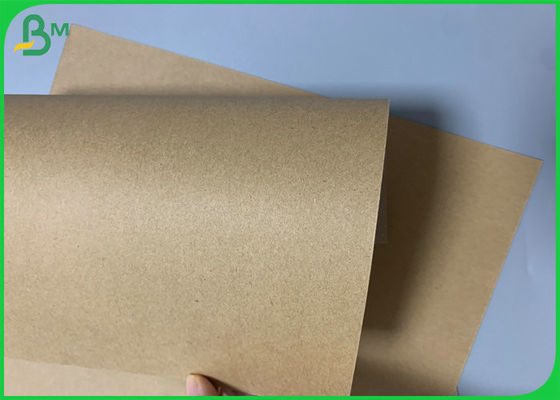 FSC Wood Pulp Kraft Paper Roll 120GSM Liner Paper 787mm 889mm