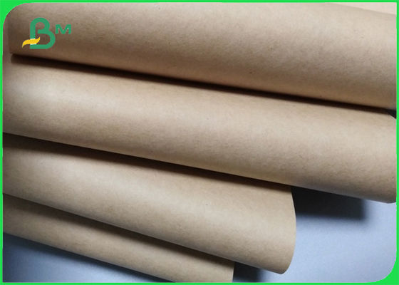 Brown Wrapping Material 70gsm 90gsm Kraft Paper Brown 750mm X 270m Rolls