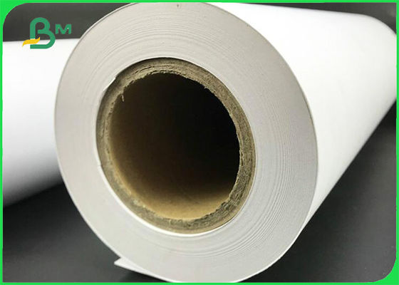 Large Format Paper 42" X 150' CAD Paper Rolls 80gsm 2" Core Inkjet Bond