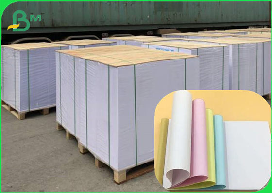 55g 1-5 Ply Continuous NCR Carbonless Copies Paper Sheets For Contract