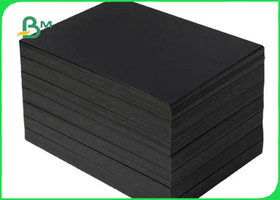 300gsm 350gsm Black Color Paper For Photo Albums Good Folding Resistance