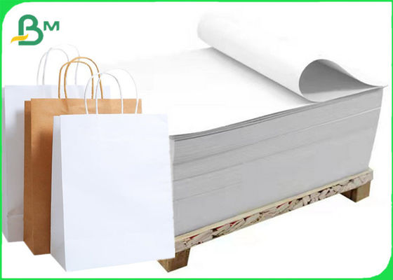 80gsm - 120gsm A0 A1 Size Printable White Shopping Paper Bag Kraft Paper