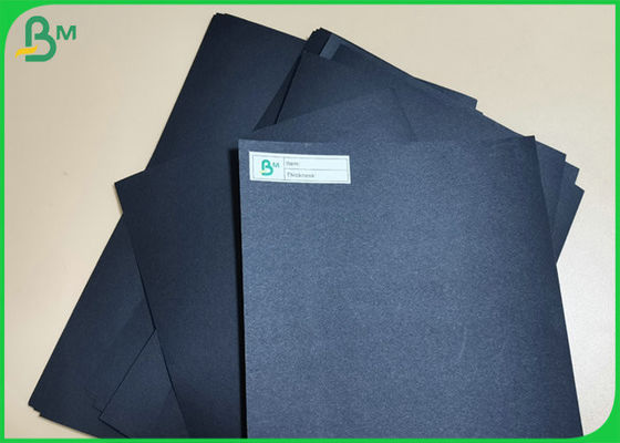 Recyclable 250gsm 300gsm Matte Black Paper Board Sheets for Gift Packaging
