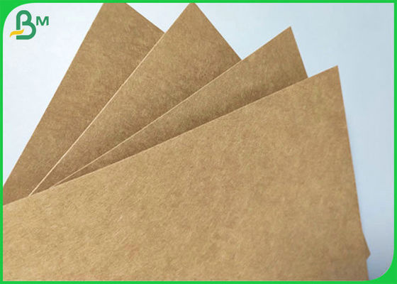 Food Grade 250gsm Brown Kraft Paper For Making Salad Packaging Box