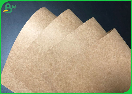 300g Brown Kraft Food Grade Paper For Making Fast Food Packaging Box