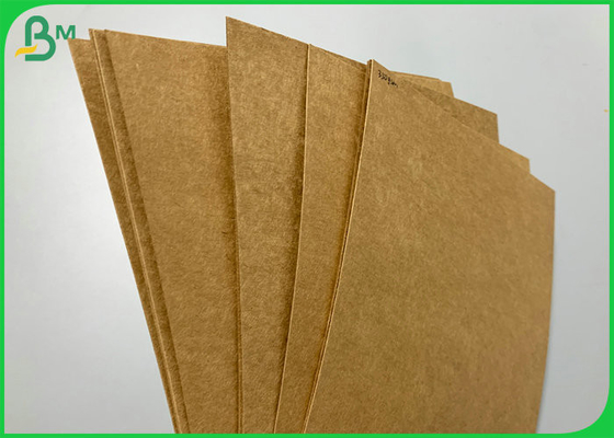 Recycled 60g Brown Sheet  Kraft Paper For Snack Packaging Bag Waterproof