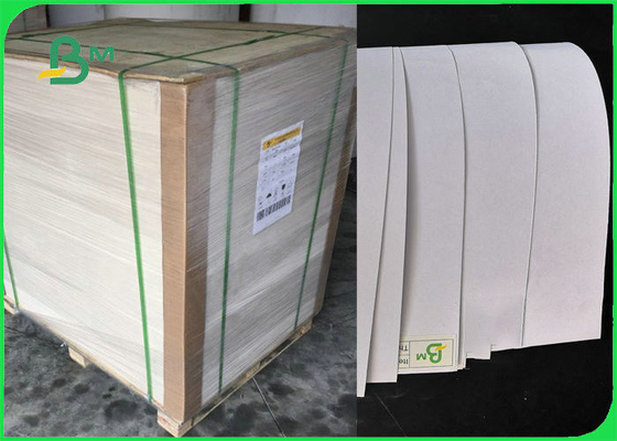 55gsm 60gsm White Uncoated Woodfree Offset Paper Sheet 61 * 86cm For Books