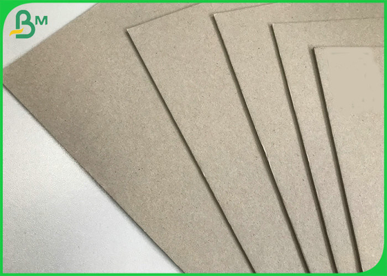 1.5MM 2MM Thick Laminated Grey Board , 100% Recycled Pulp Grey Chipboard Paper