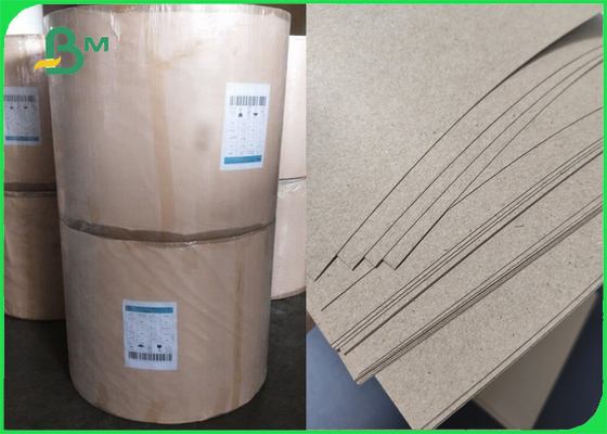 90gsm Test Liner Fluting Paper 100% Recycled Medium Kraft Paper Roll