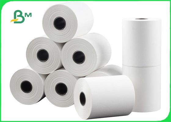 70gsm 80gsm Thermal Paper Roll For POS / ATM Printer 80 x 80mm Smooth Surface