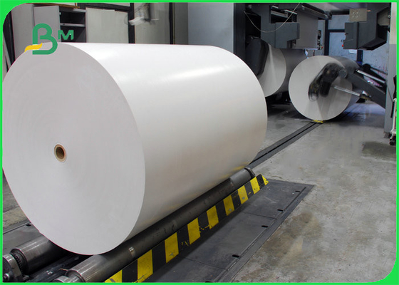 160 180GSM +15g PE Coated Paper Jumbo Rolls For Paper Cup 850 - 900 mm Width