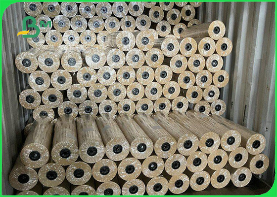 50gr 60gr Kraft Paper Roll For Art Crafts 60 cm x 200 m Stretch Resistant