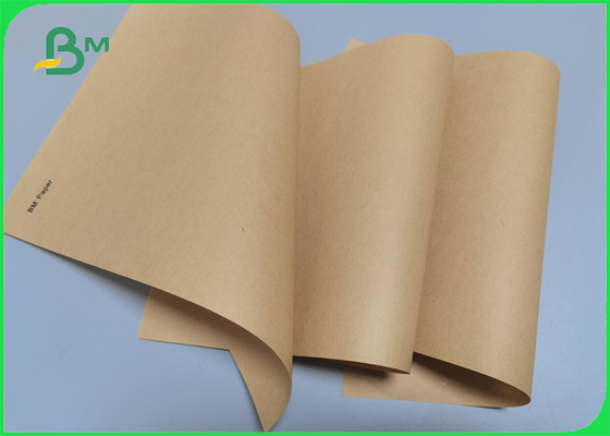 90gsm Unbleached Craft Uncoated Brown Kraft Packaging Paper For handle Bags