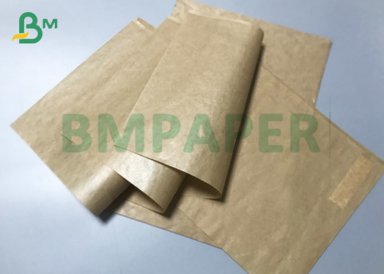 Gloss Single Side 35gsm 40gsm MG Brown Kraft Paper Rolls for bread packaging