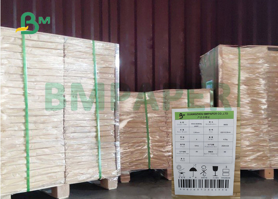 0.7mm 1.9mm Uncoated Paper For Coaster 340gsm Pure wood pulp Natural White
