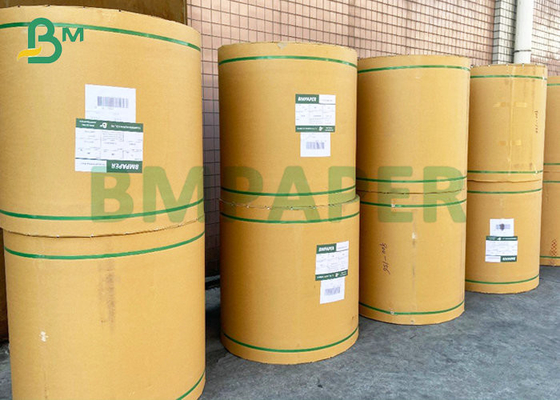 70gsm 80gsm 90gsm Unbleached Extensible Sack Kraft Paper 1100mm Roll