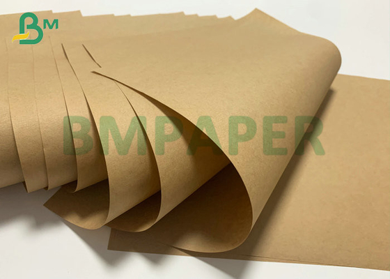 Good strength 80gsm Unbleached Extensible Sack Kraft Paper Jumbo Roll
