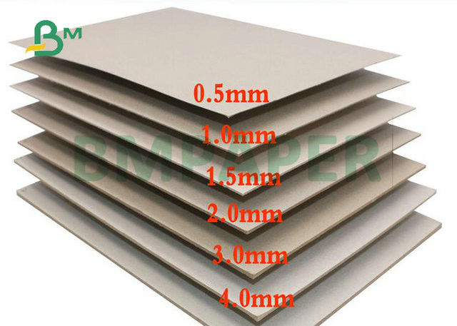 95 X 130cm 2.0mm 2.5mm 3mm High Folding Resistance Greyboard Sheet For ...