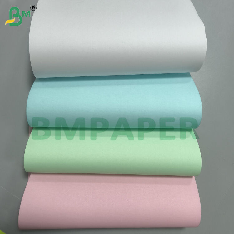Carbonless Base Paper for Duplicate Forms - Multi-Color CB/CF/CFB