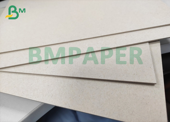 100% Waste Cardboard Grey Color 1.5mm Thickness Recyclable Chipboard