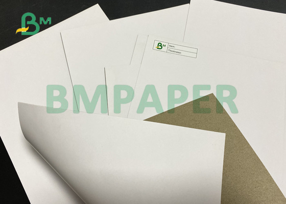 250gsm Duplex Paper For Gift Box Surface White Back Gray 61cm * 61cm