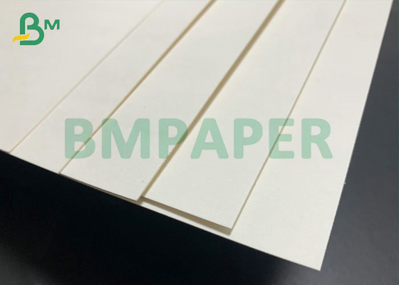 0.7mm 0.9mm 1mm White Bleached Beermat Board Well Printing Effect 787mm Roll