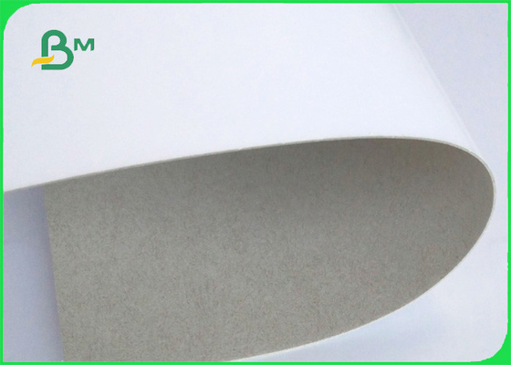 200gsm Caly Coated Duplex Board Grey Back 27.5'' X 43'' Hard Stiffness