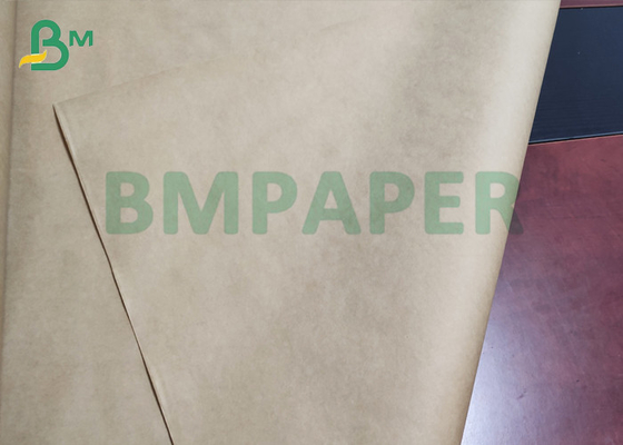 Natural Unbleached Sack Kraft Paper 80gsm 90gsm Strong Stiffness Brown Kraft Paper