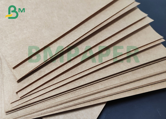 85gsm Ultra Resistant Cement Bags Kraft Paper Brown Unglazed Matte Surface