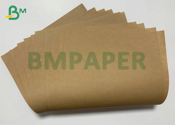 80gsm 90gsm Dark Brown Color Extensible Sack Kraft Paper Rolls 102cm