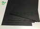 Hard strength 150gsm 350gsm Mix Pulp Two Side Black Cardstock Paperboard