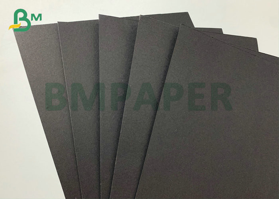 110g 250g 350g Solid Black Paper Board For Book Cover 750mm Roll