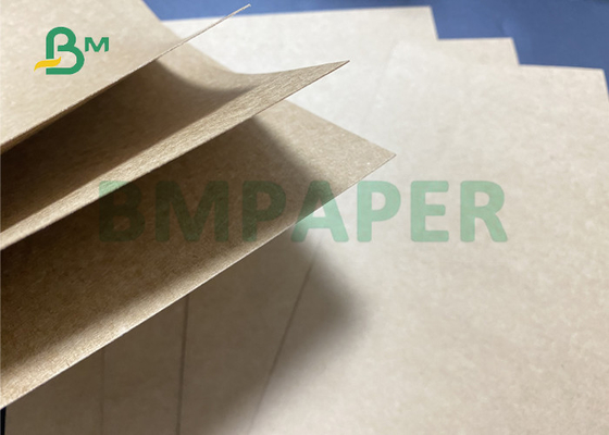 Eco Friendly 175gsm Brown Kraft Paper Coated With PE For Food Packaging Box